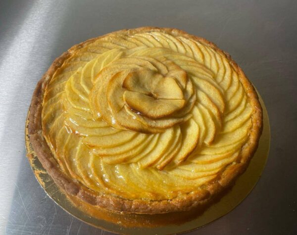 tarte-aux-pommes pâtisserie de l'atelier sucré de Nathalie 22 Rue Chevalier Paul 83000 TOULON